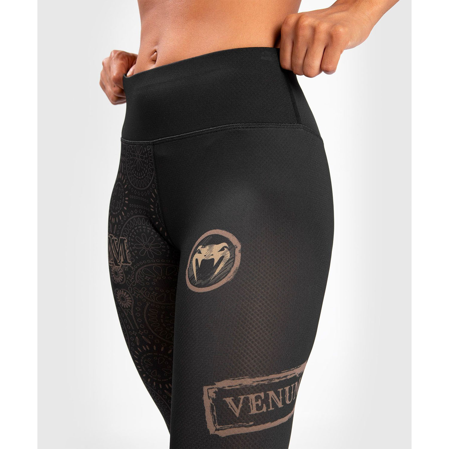 VENUM Leggings, Damen, Santa Muerte, schwarz, XS