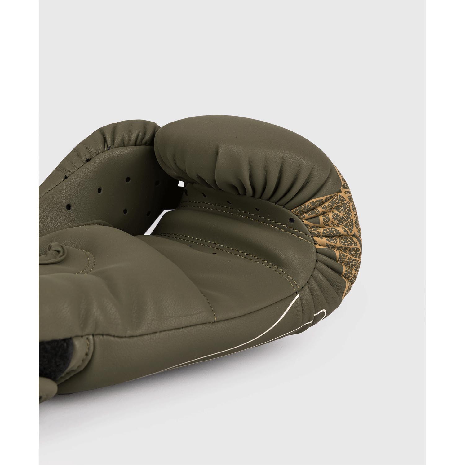 VENUM Boxing Gloves, Serpenti, khaki-bronze-ivory, 16 Oz