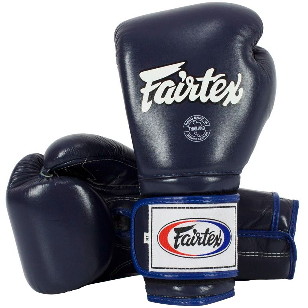 Fairtex Boxing Gloves, BGV9, blue-black, 16 Oz