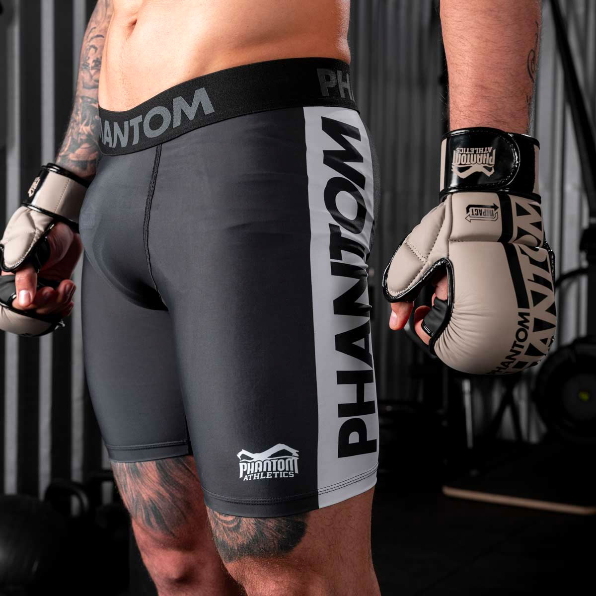 Phantom Athletics Compression Shorts Vector Apex, black, XXL