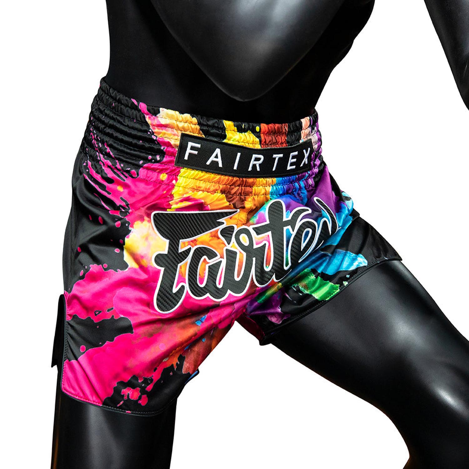 Fairtex Muay Thai Shorts, BS1940, Funky Soul, black, M