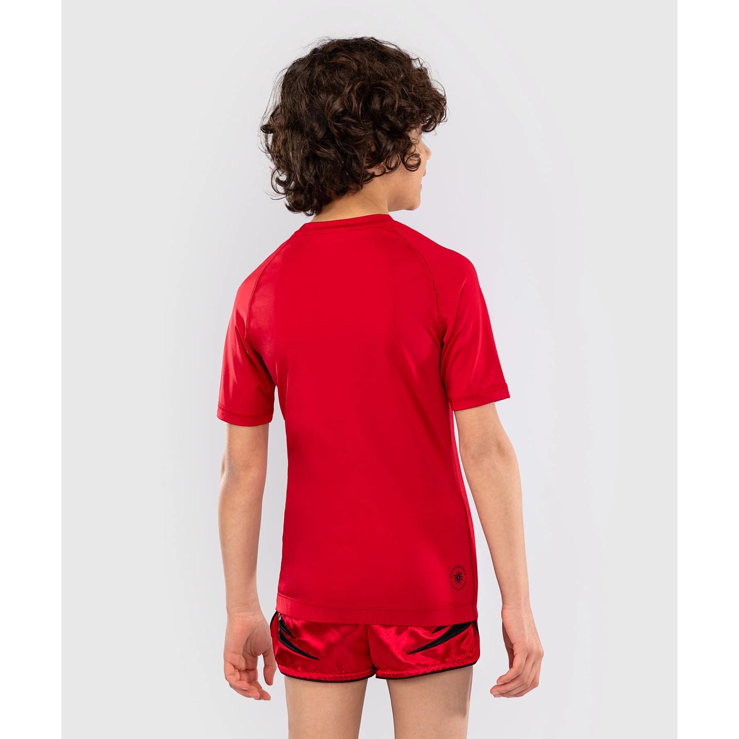 VENUM Rashguard, S/S, Kids, Contender, red, 14 J