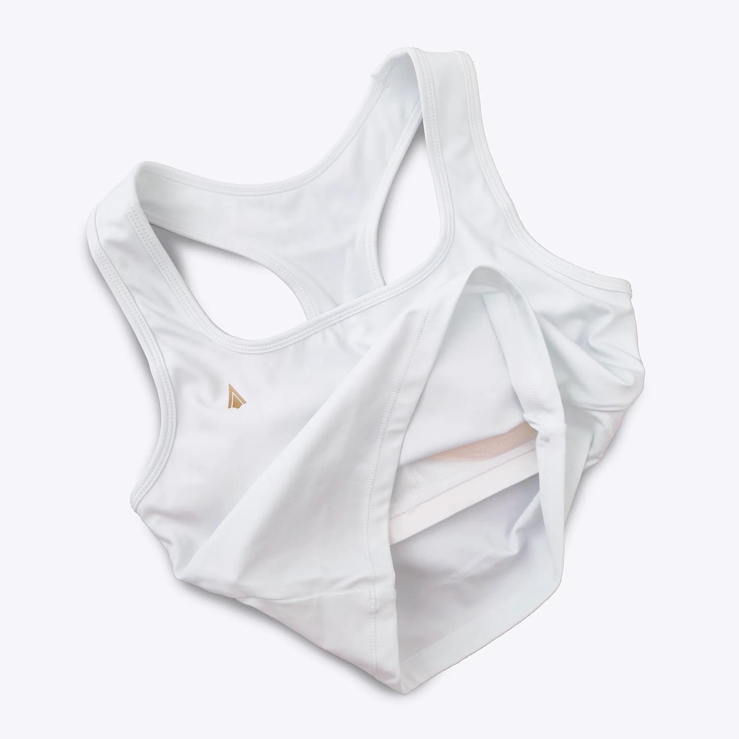 ATHENA Crop Top, Women, Built-In Bra, Diana, white, XL