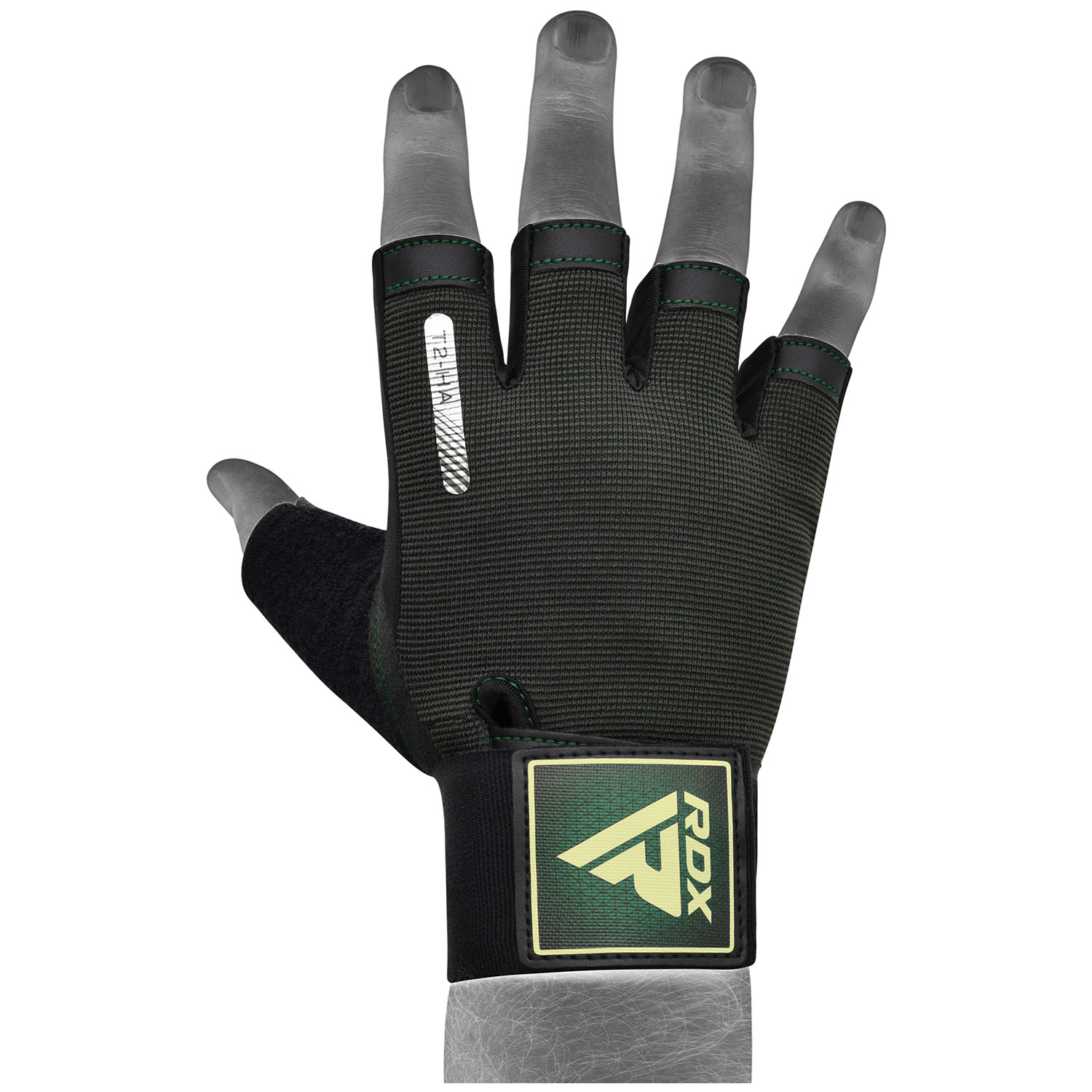 RDX Trainingshandschuhe, T2, schwarz-woodcamo, L