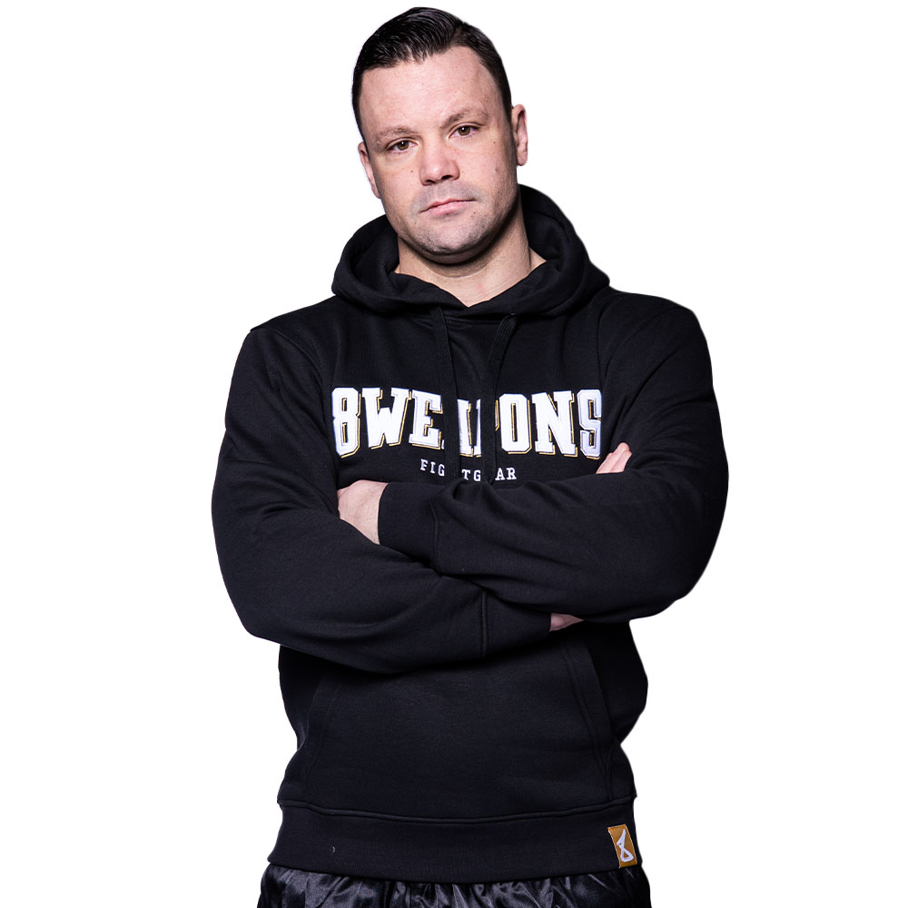 8 WEAPONS Hoodie, Classic, schwarz, L