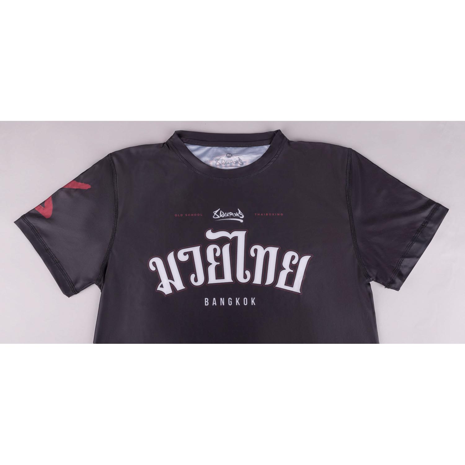 8 WEAPONS Functional T-Shirt, Bangkok, black-white, XXL