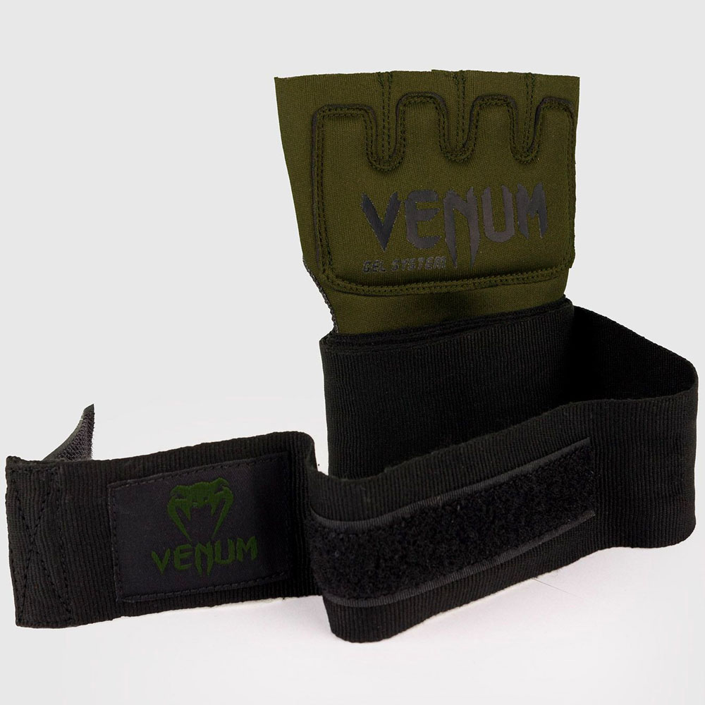 VENUM Gel Bandagen, Kontact, khaki-schwarz, S