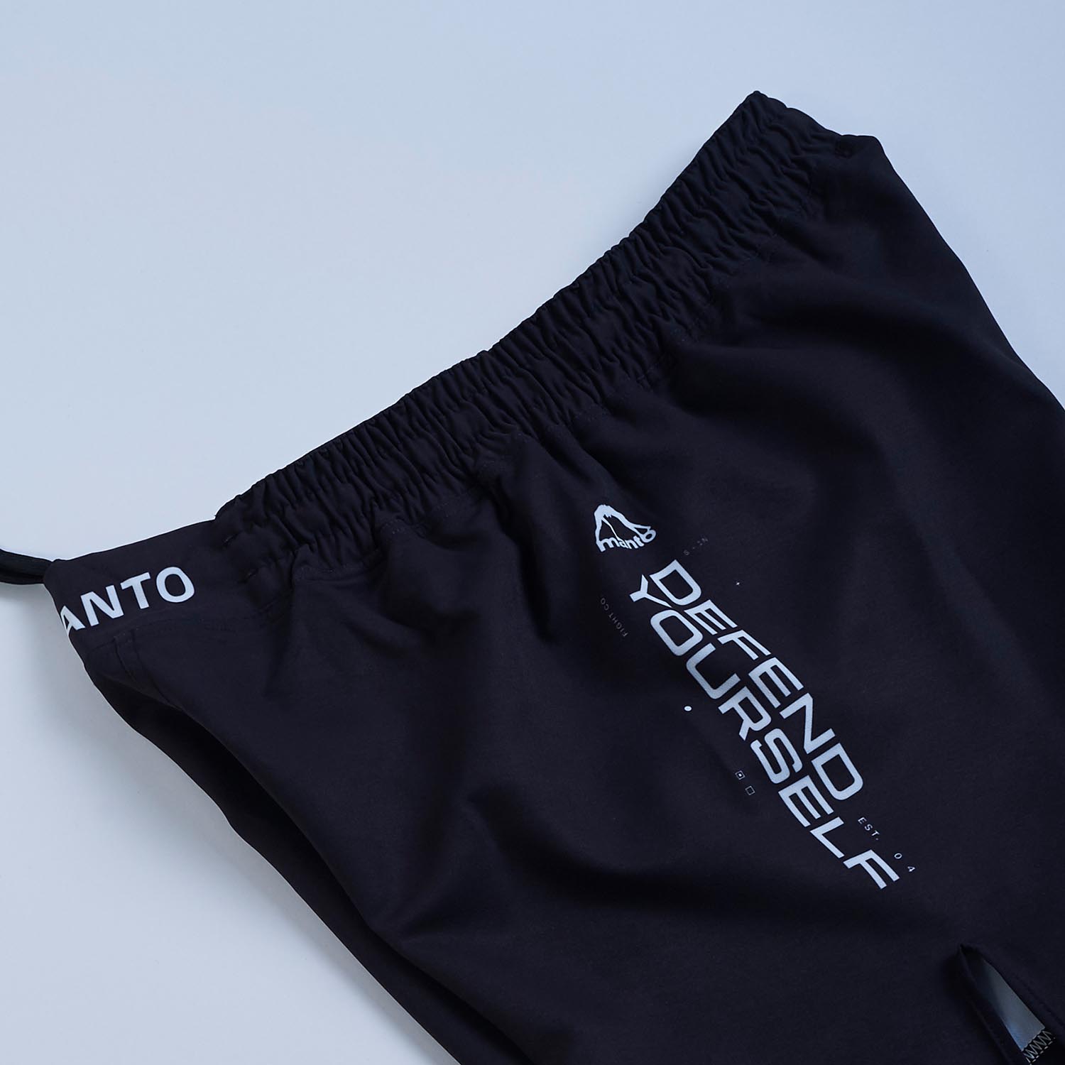 MANTO MMA Fight Shorts, Competitor, black, XXL