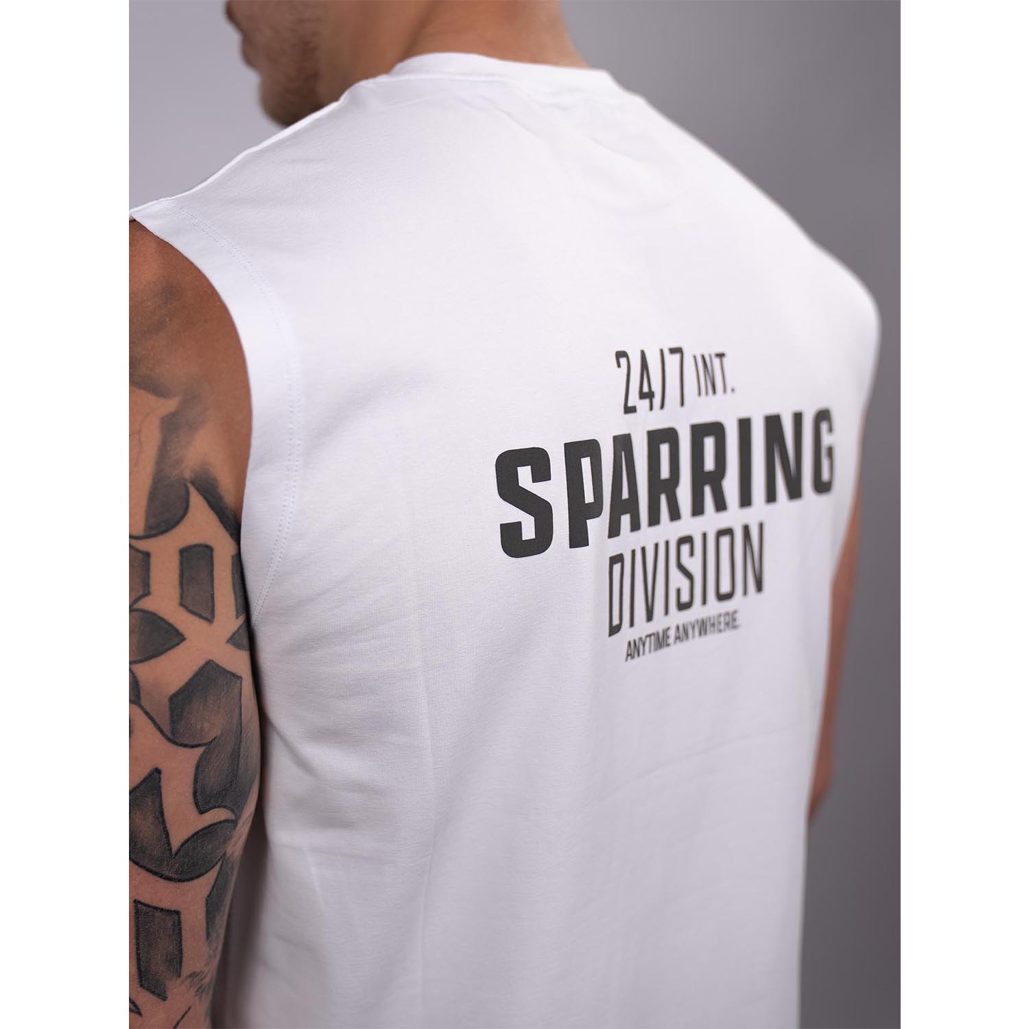 RINGLIFE Tank Top, Sparring Division, white, XXL
