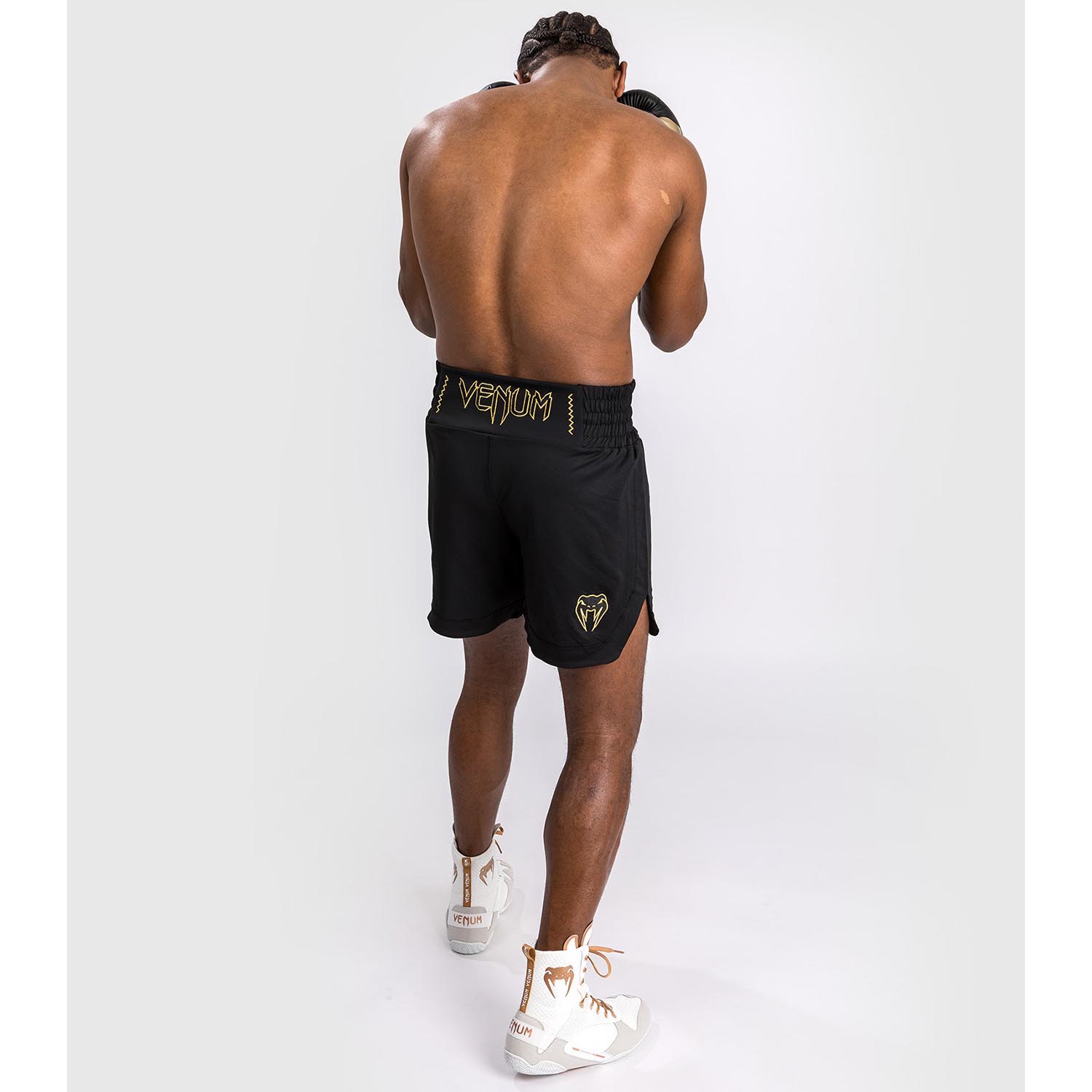 VENUM Boxing Shorts, Classic, black-gold, XXL