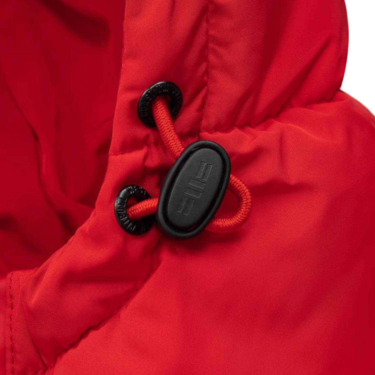 Pit Bull West Coast Jacke, Padded Hooded Airway 4, rot, L