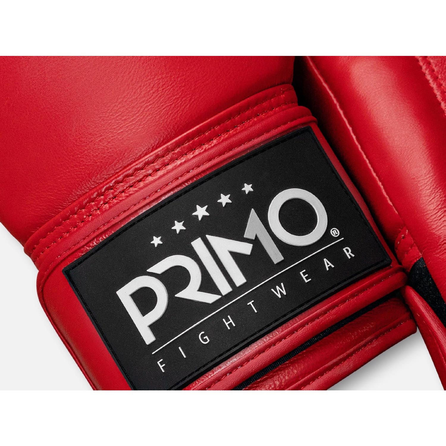 PRIMO Boxing Gloves, Emblem 2.0, Leather, red, 16 Oz