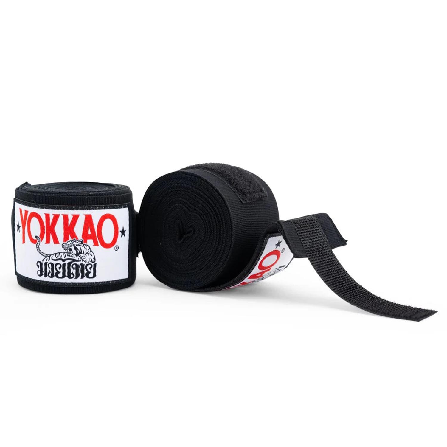 YOKKAO Handwraps, semi-elastic, 4 m, black