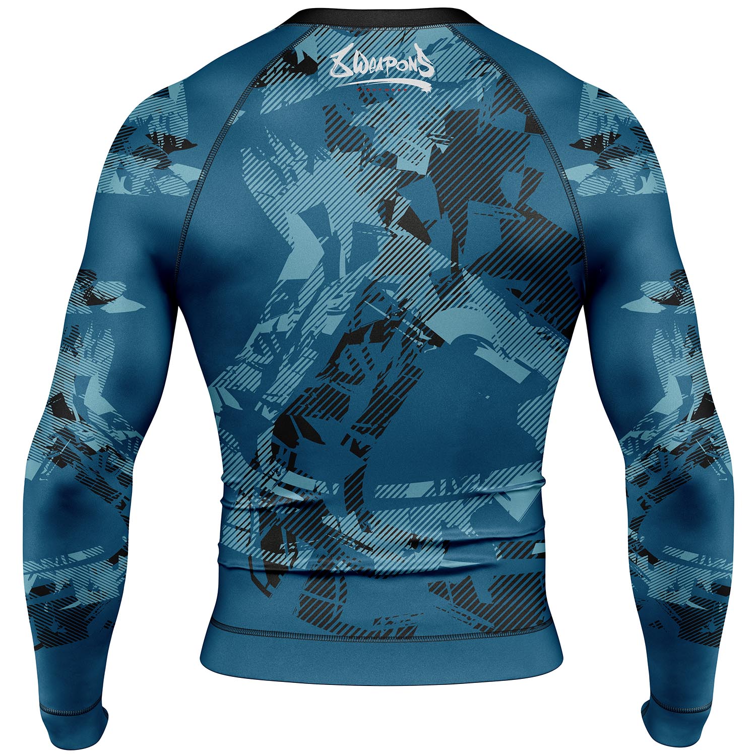 8 WEAPONS Rashguard, L/S, Hit 2.0, navy-black, XXL