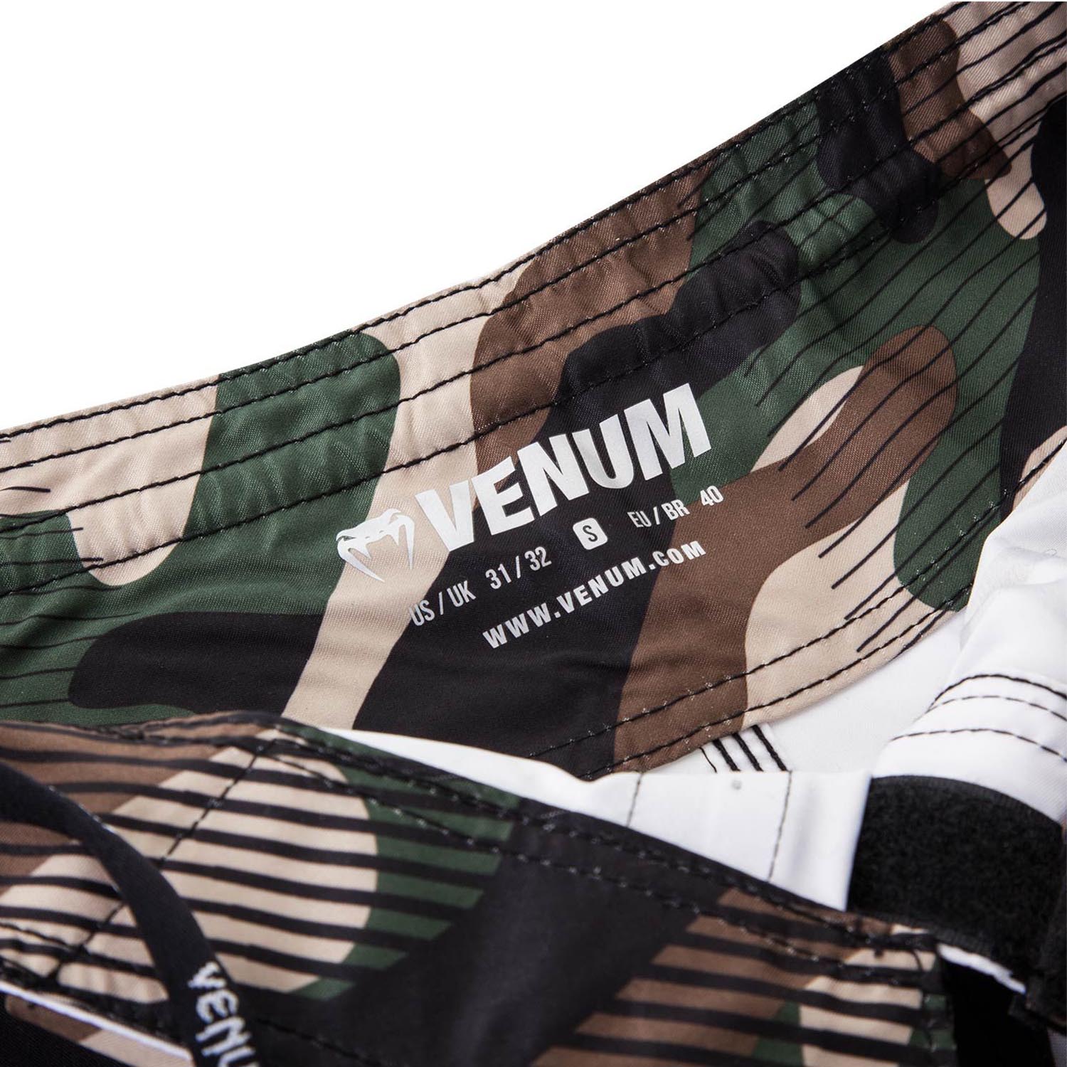 VENUM MMA Fight Shorts, Camo Hero, green-brown XL