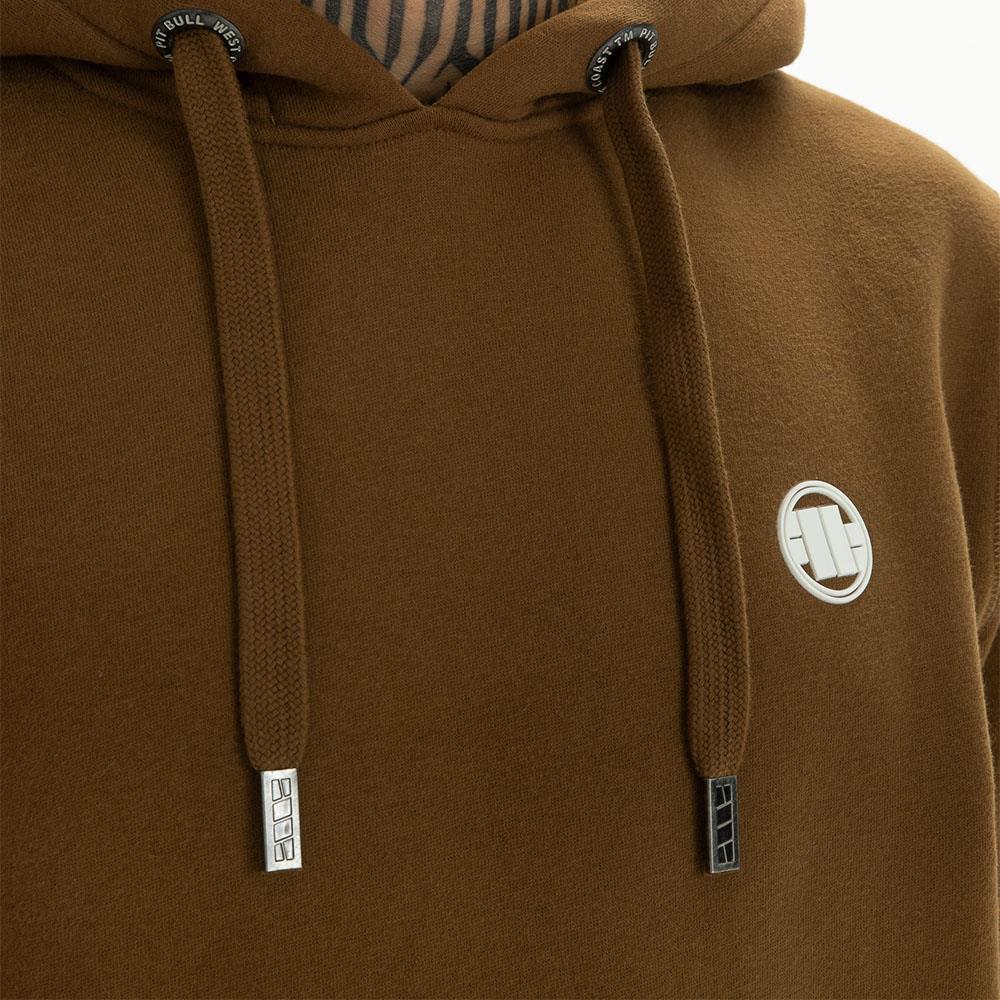 Pit Bull West Coast Hoody, Small Logo 21, braun, L