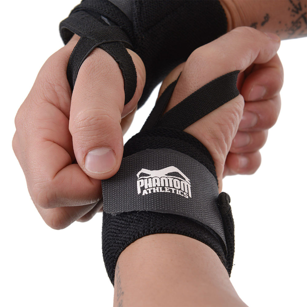 Phantom Athletics Handgelenksbandagen, Tactic, schwarz