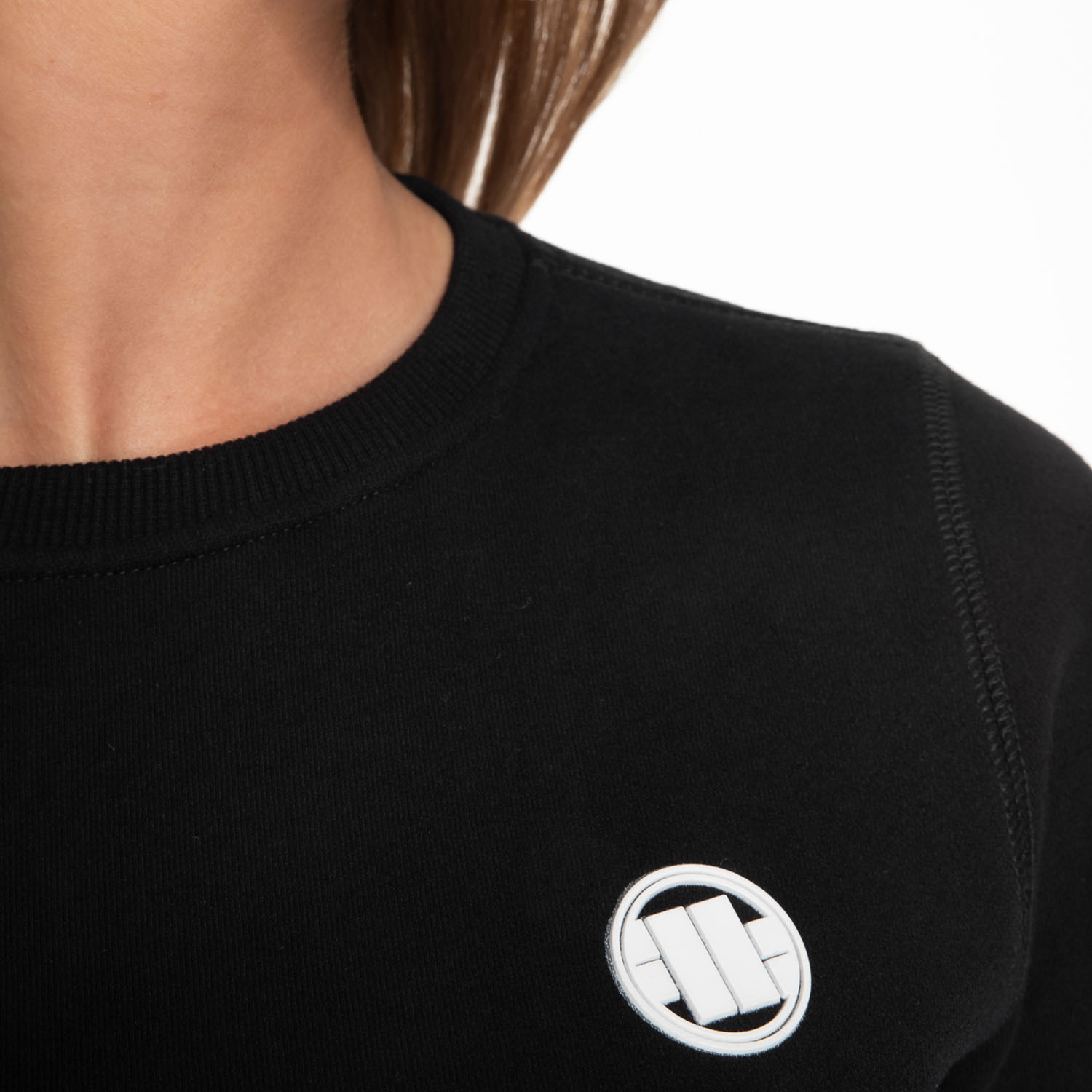 Pit Bull West Coast Pullover, Women, Small Logo, black, XS