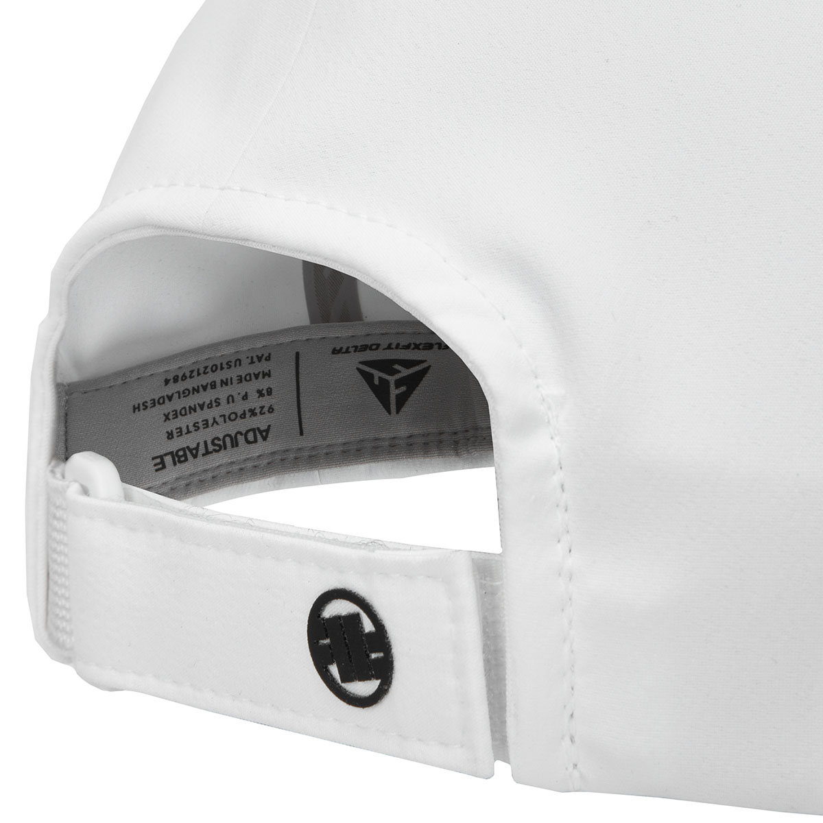 Pit Bull West Coast Cap, Stretch Fitted Hilltop, white