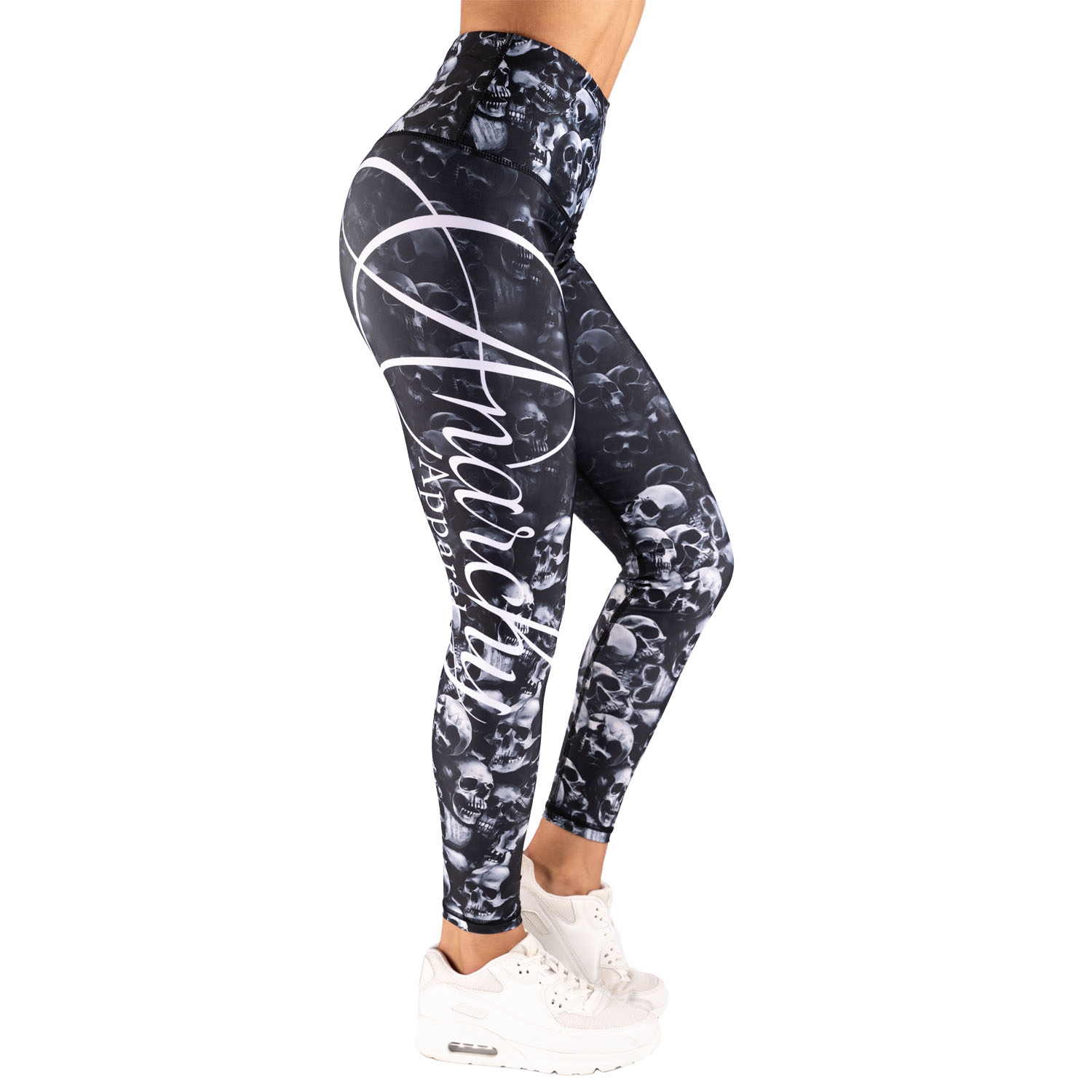 Anarchy Apparel Leggings, Catacomb, schwarz, M