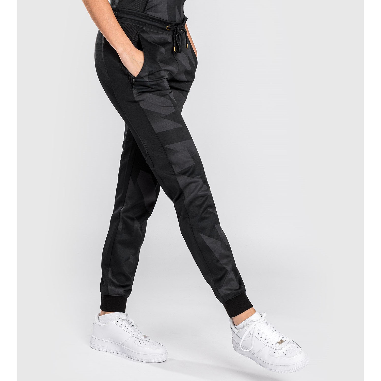 VENUM Jogging Pants, Women, Razor, black-gold, XS