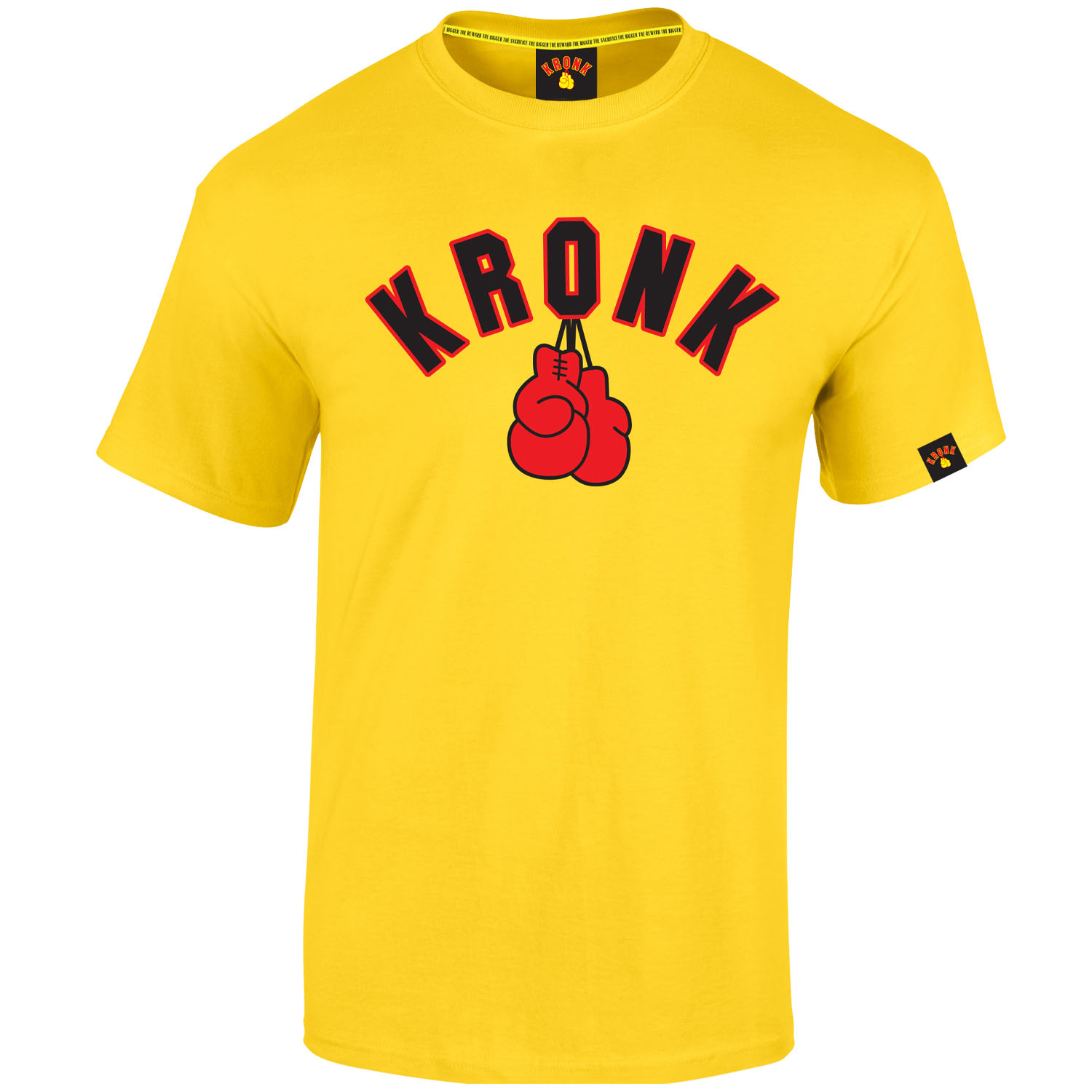 KRONK T-Shirt, Glove, gelb