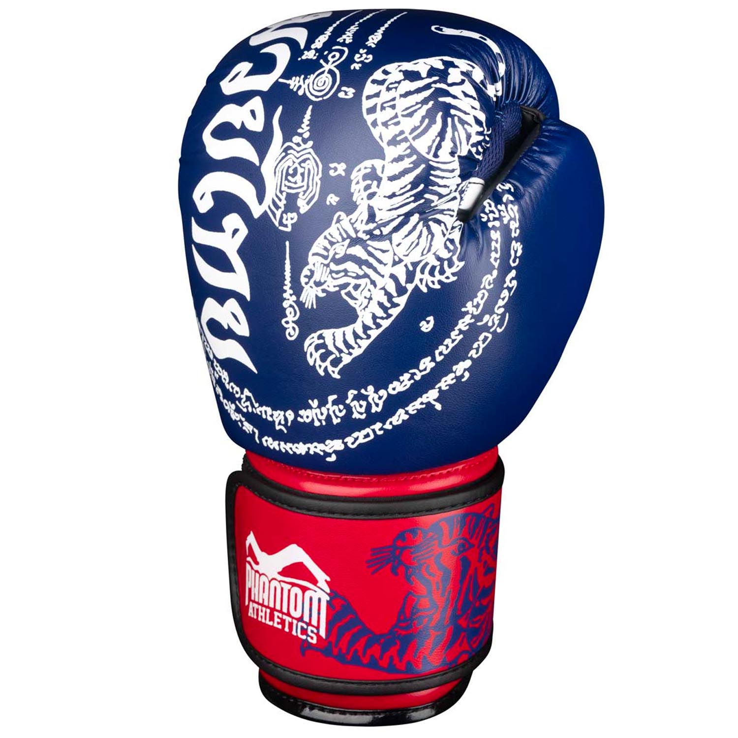 Phantom Athletics Boxhandschuhe, Muay Thai, blau-rot, 14 Oz