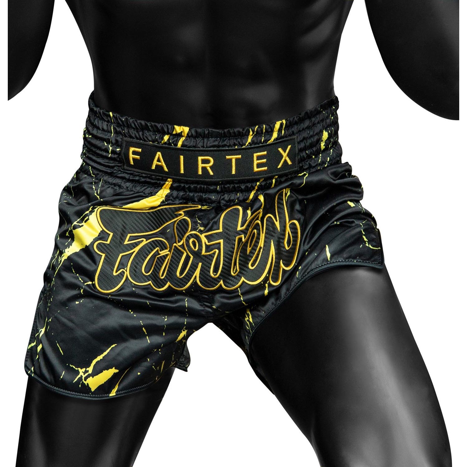 Fairtex Muay Thai Shorts, BS1940, Funky Soul, black