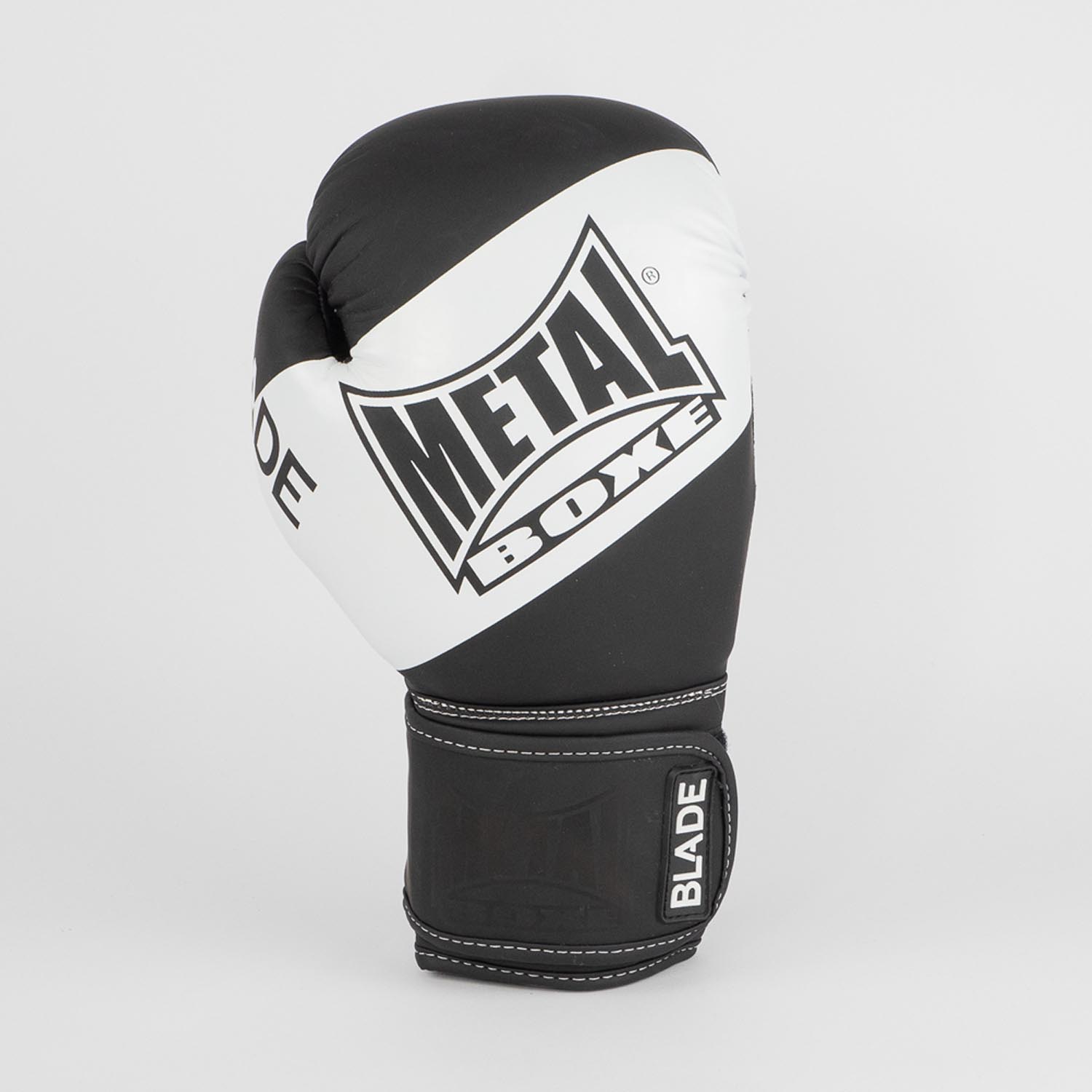 Metal Boxe Boxing Gloves, Blade, black-white, 16 Oz