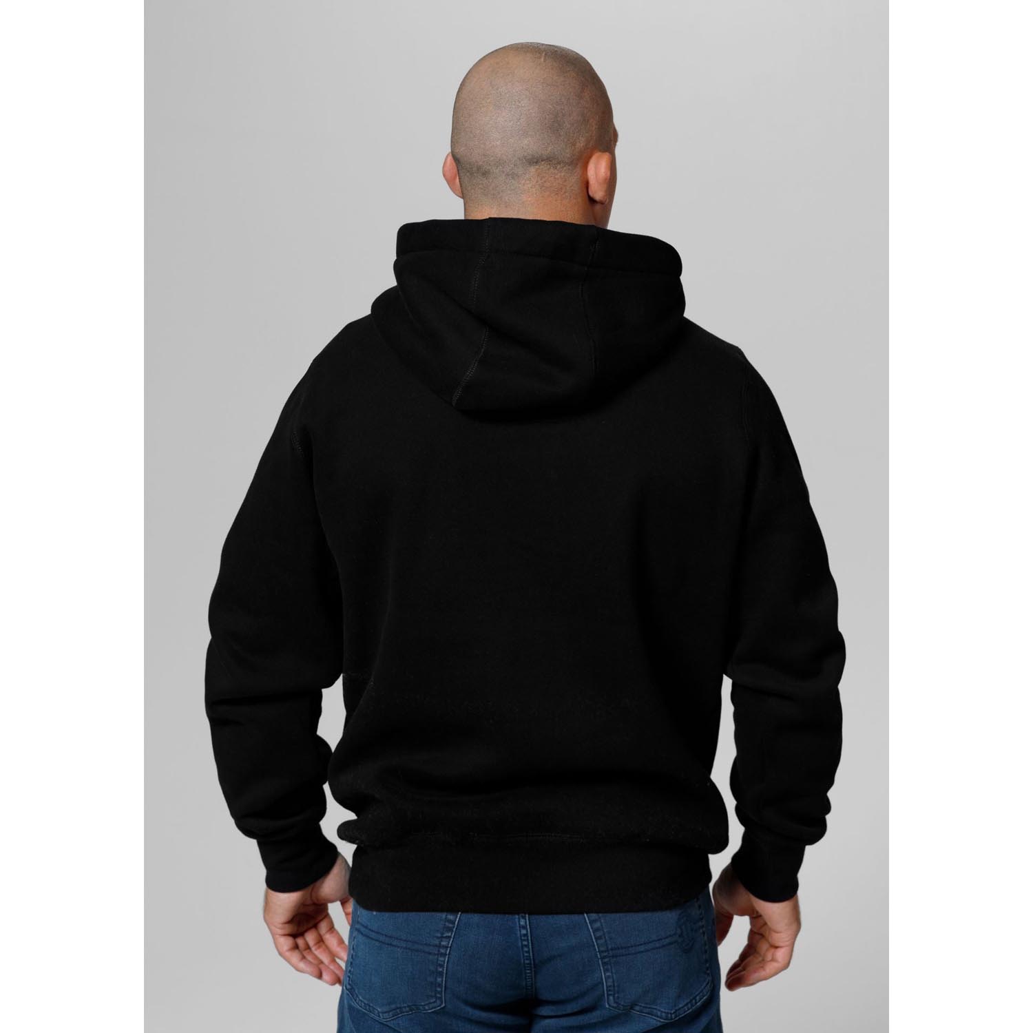 Pit Bull West Coast Hoody, Small Logo 21, schwarz, S