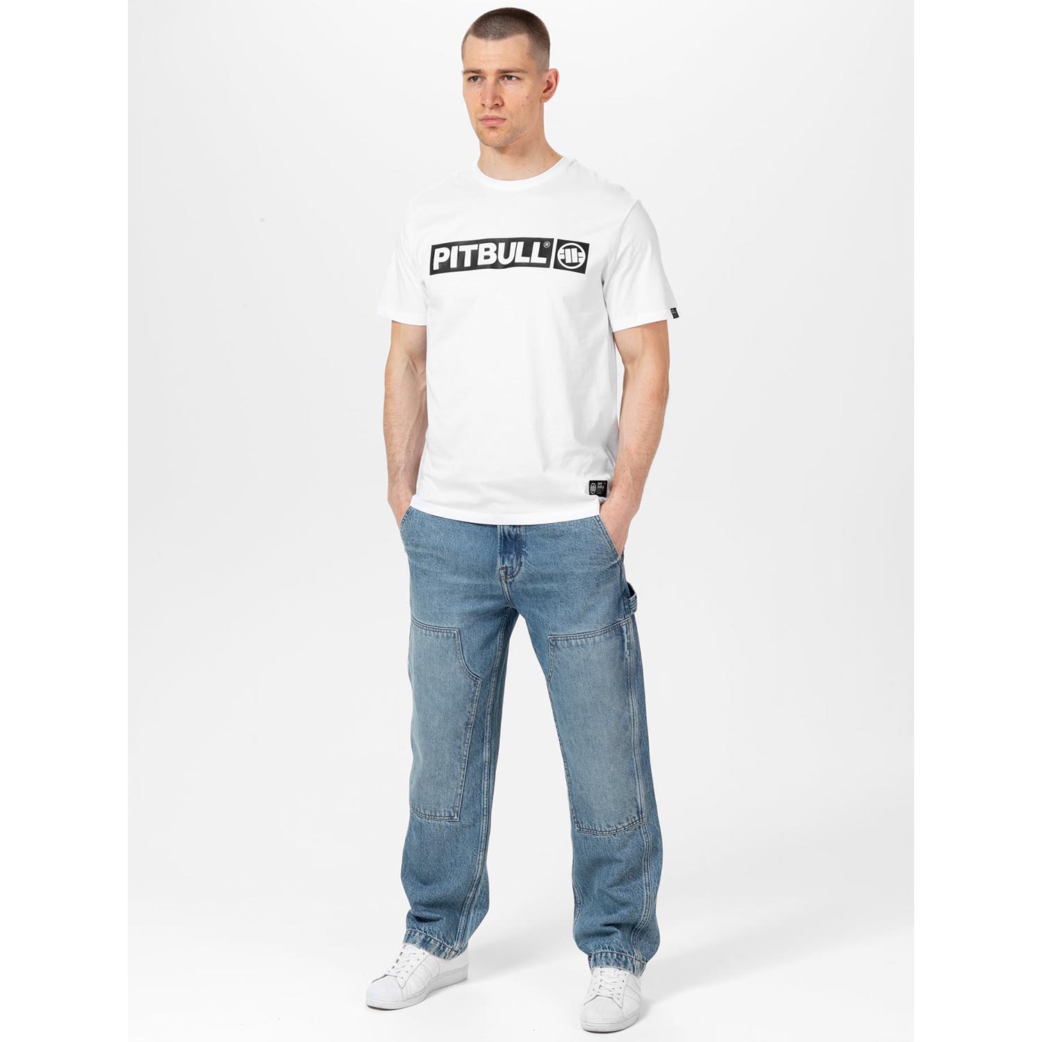 Pit Bull West Coast T-Shirt, Hilltop S70, weiß, XXXL