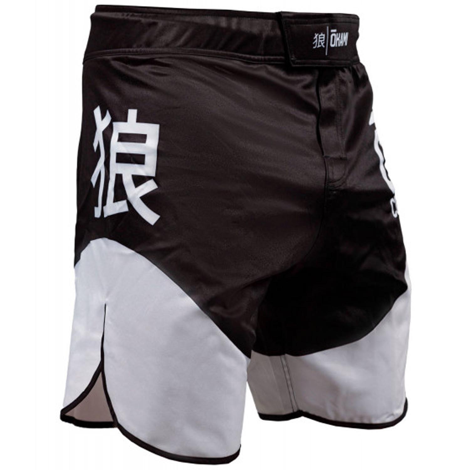 OKAMI MMA Fight Shorts, Competition Team, weiß, S