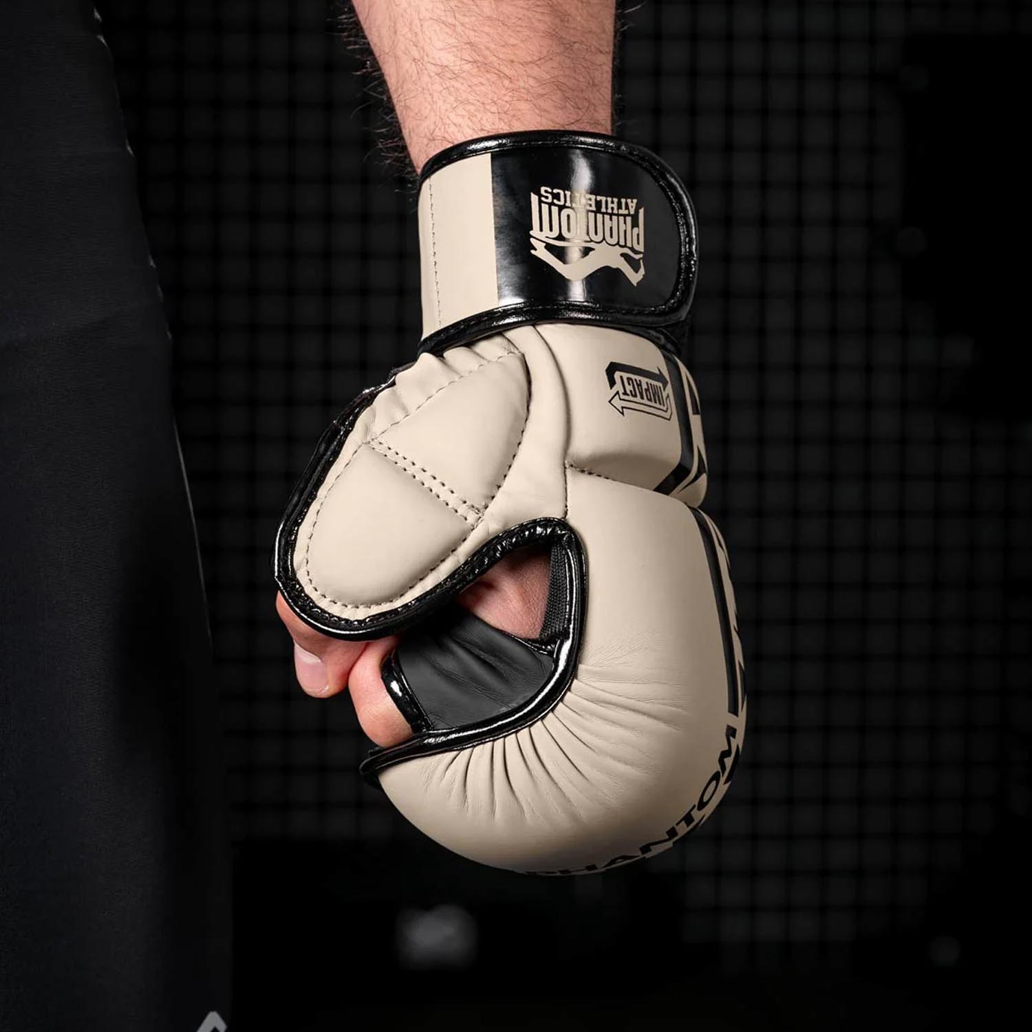 Phantom Athletics MMA Sparring Gloves, Apex, sand, L/XL