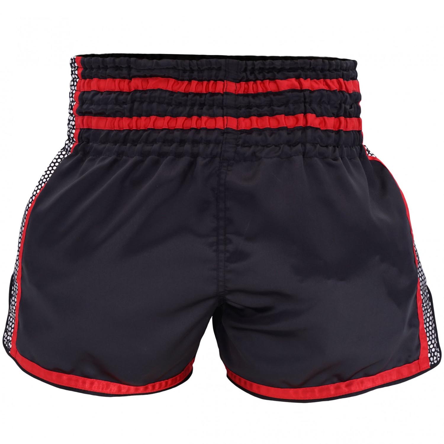 TOP KING BOXING Muay Thai Shorts, TKTBS 239, black-red, S
