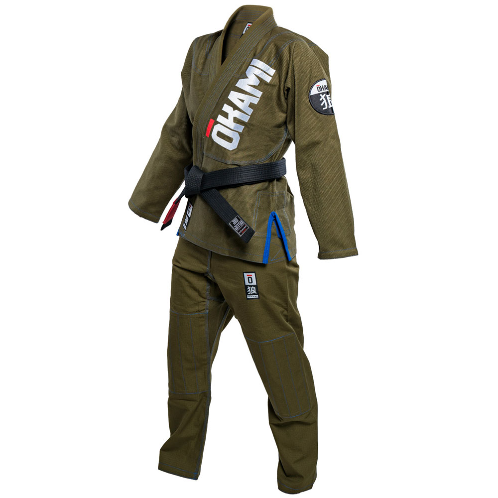 OKAMI BJJ GI, Damen, Competition Training 2, olive, F0