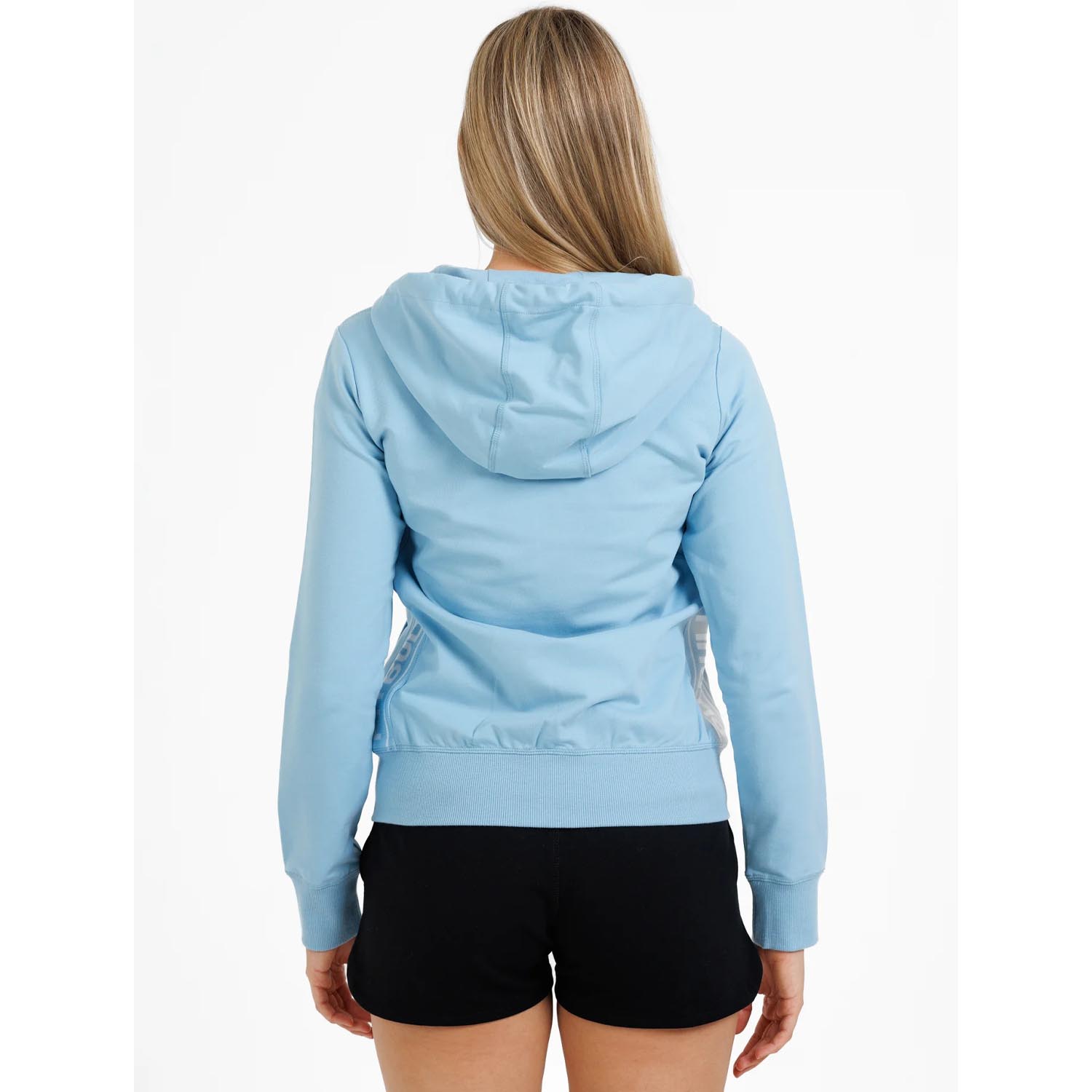 Pit Bull West Coast Zip Hoody, Damen, La Deta, hellblau, S