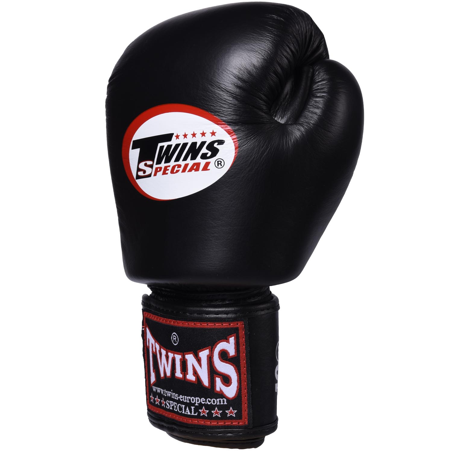 TWINS Special Boxing Gloves, Leather, BGVL-3, black, 10 Oz