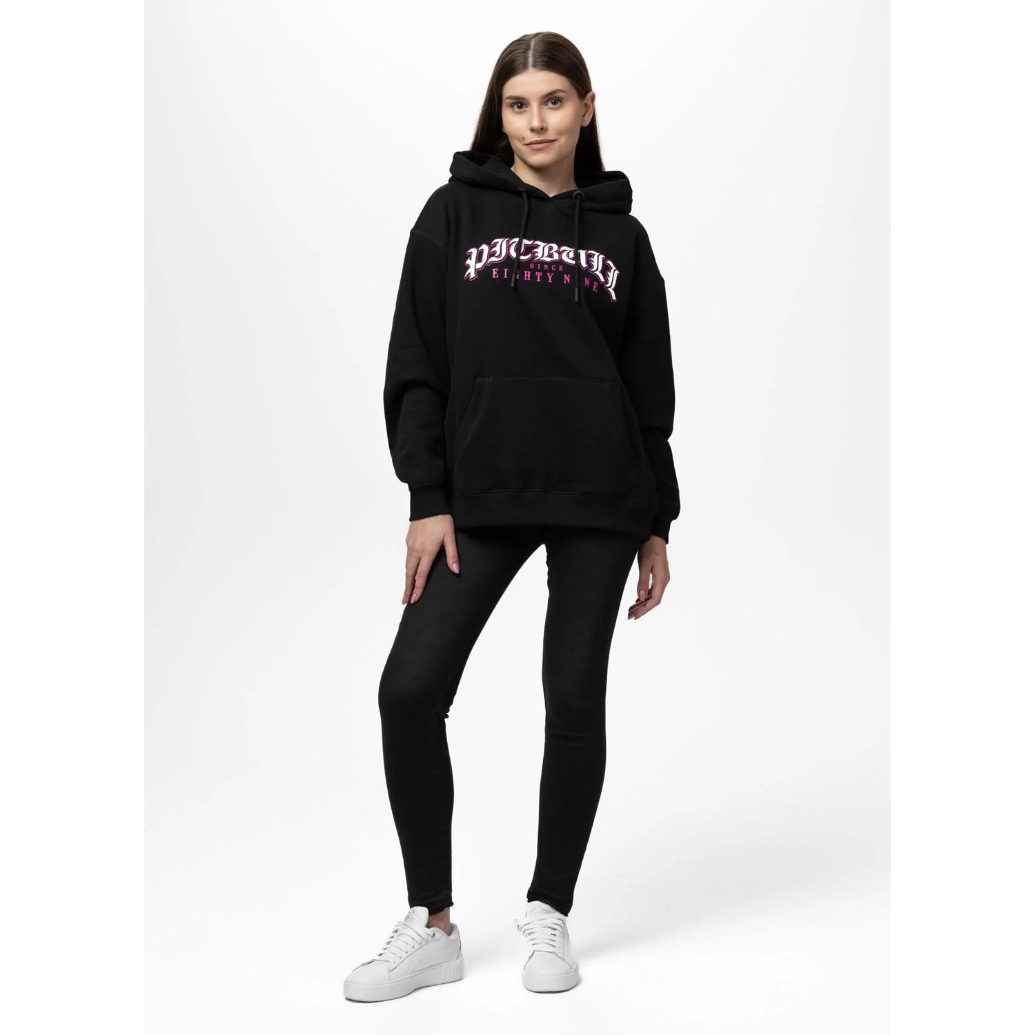 Pit Bull West Coast Hoody, Woman, Tattoo, black, XL