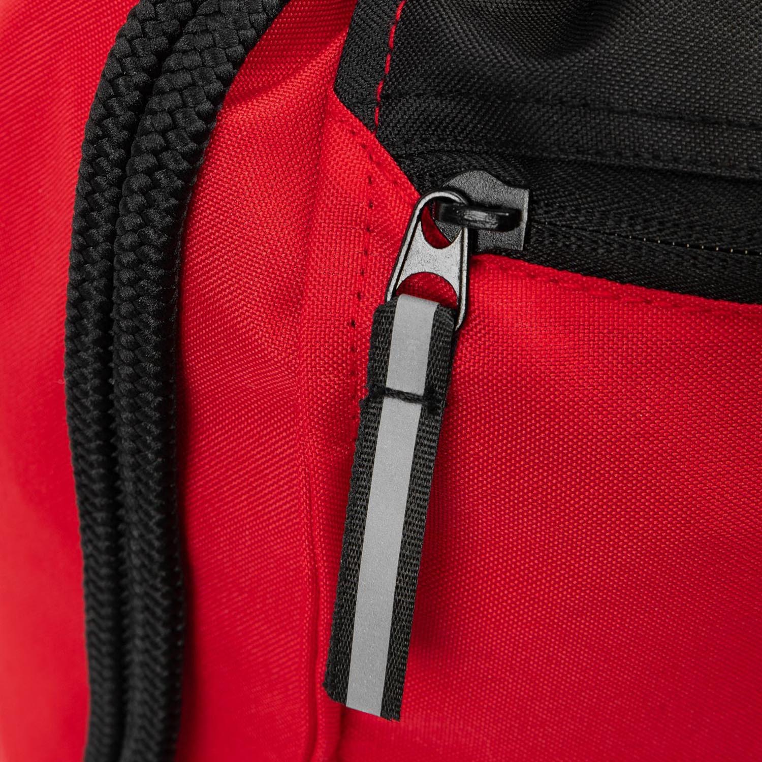Pit Bull West Coast Gym Sack, Logo 2, schwarz-rot