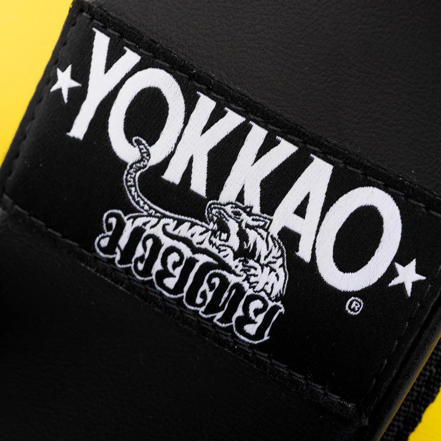 YOKKAO Thai Pads, KKCP-12, black-yellow