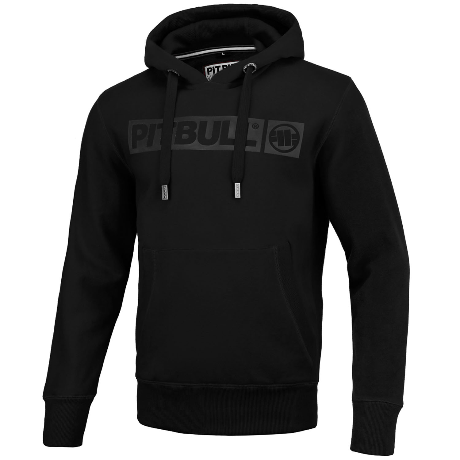 Pit Bull West Coast Hoody, Hilltop, schwarz-schwarz, M