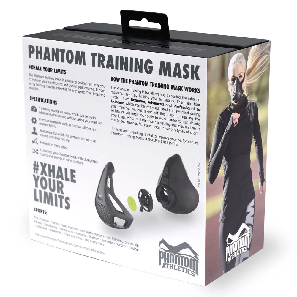Phantom Athletics Training Mask, schwarz,  S