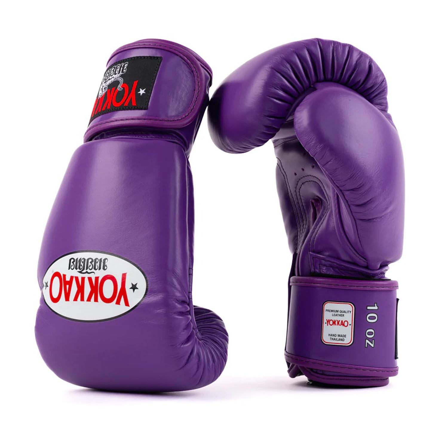 YOKKAO Boxing Gloves, Matrix, purple, 16 Oz