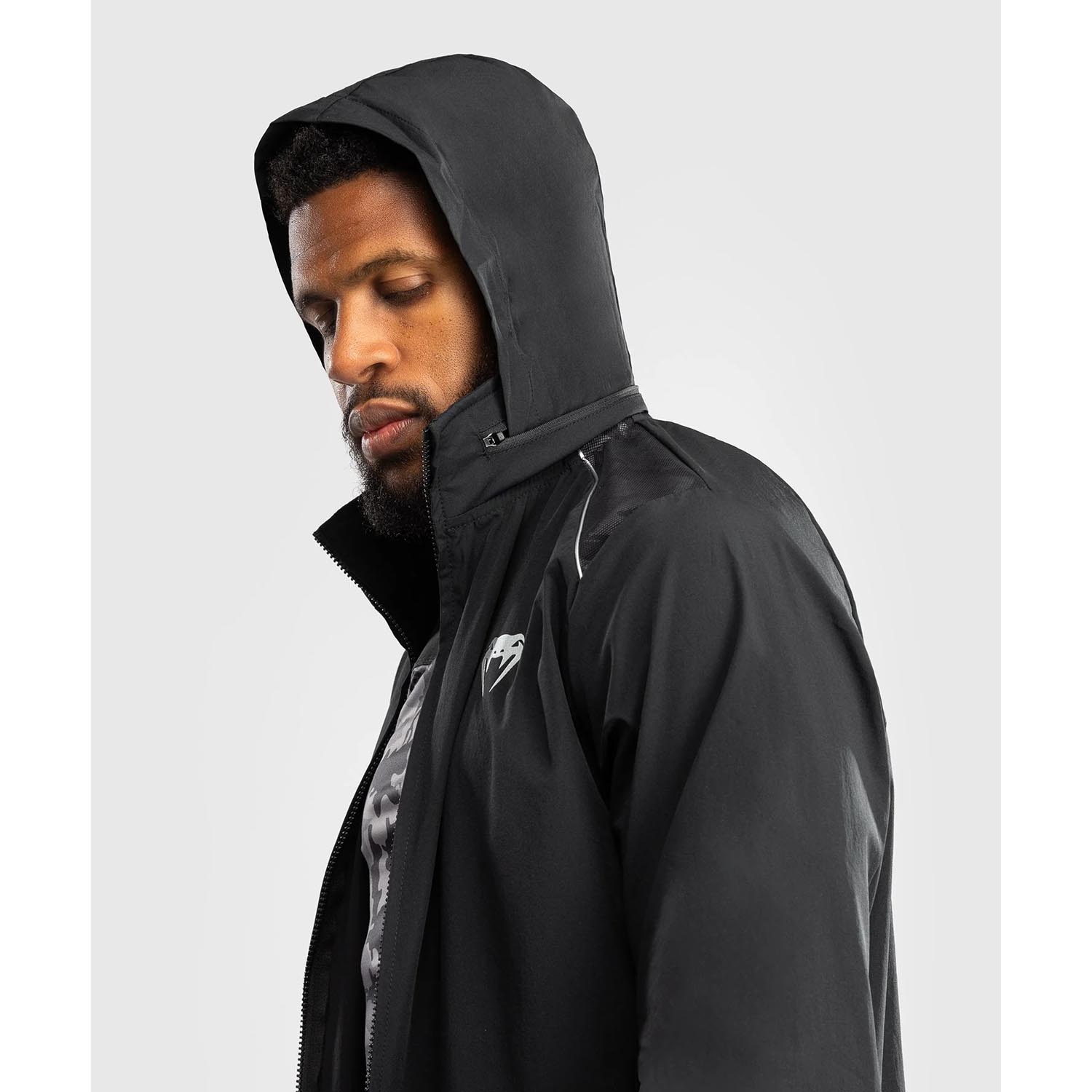 VENUM Training Jacket, Polaris, black-grey, XXL