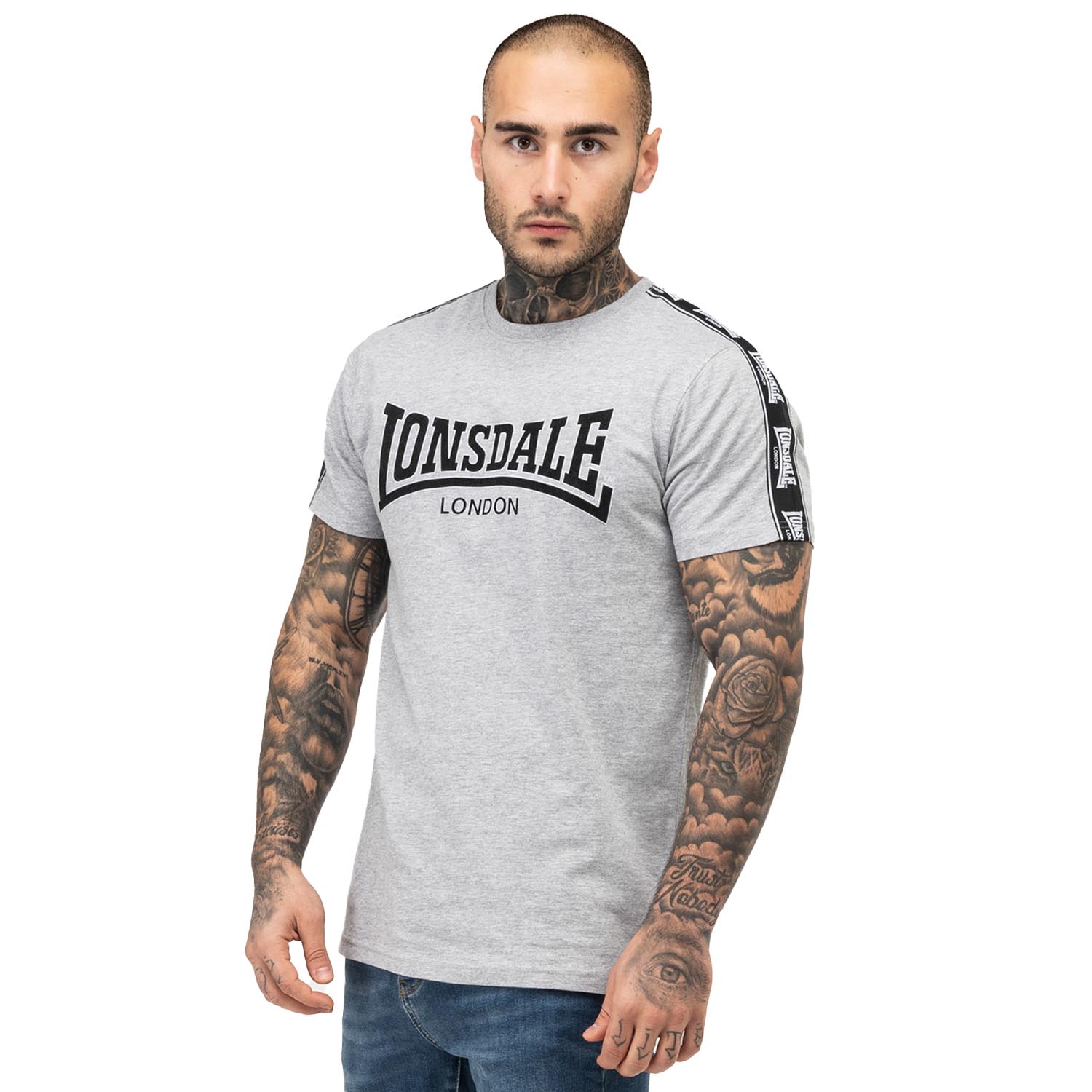 Lonsdale T-Shirt, Vementry, grau, XXXL