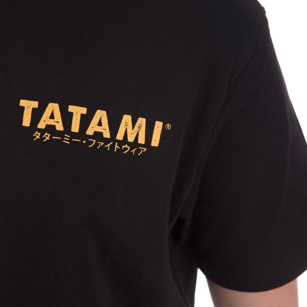 Tatami T-Shirt, Kids, Tiger Style, black, 12-13 J