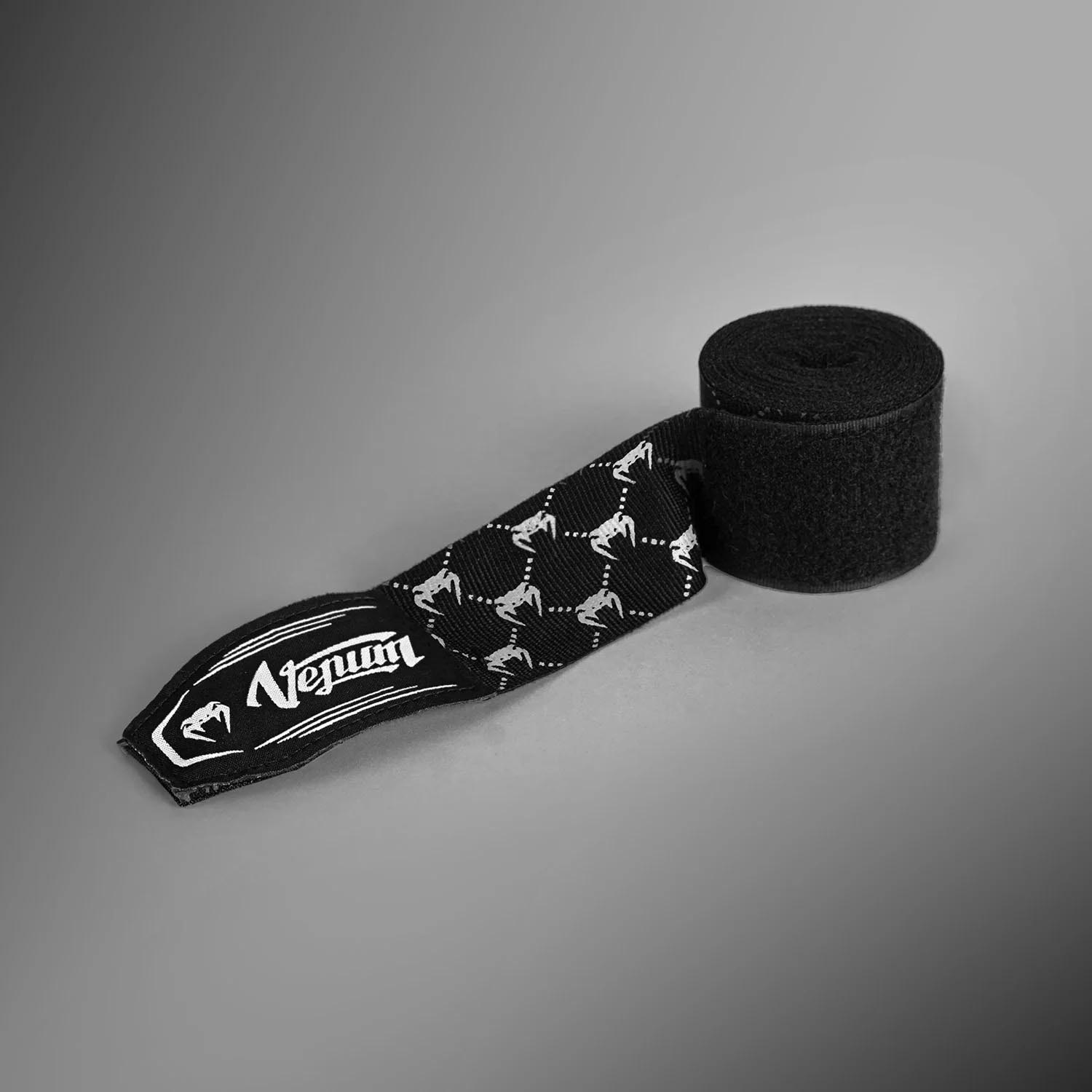 VENUM Handwraps, Monogram, elastic, 2.5 m, weiß-black