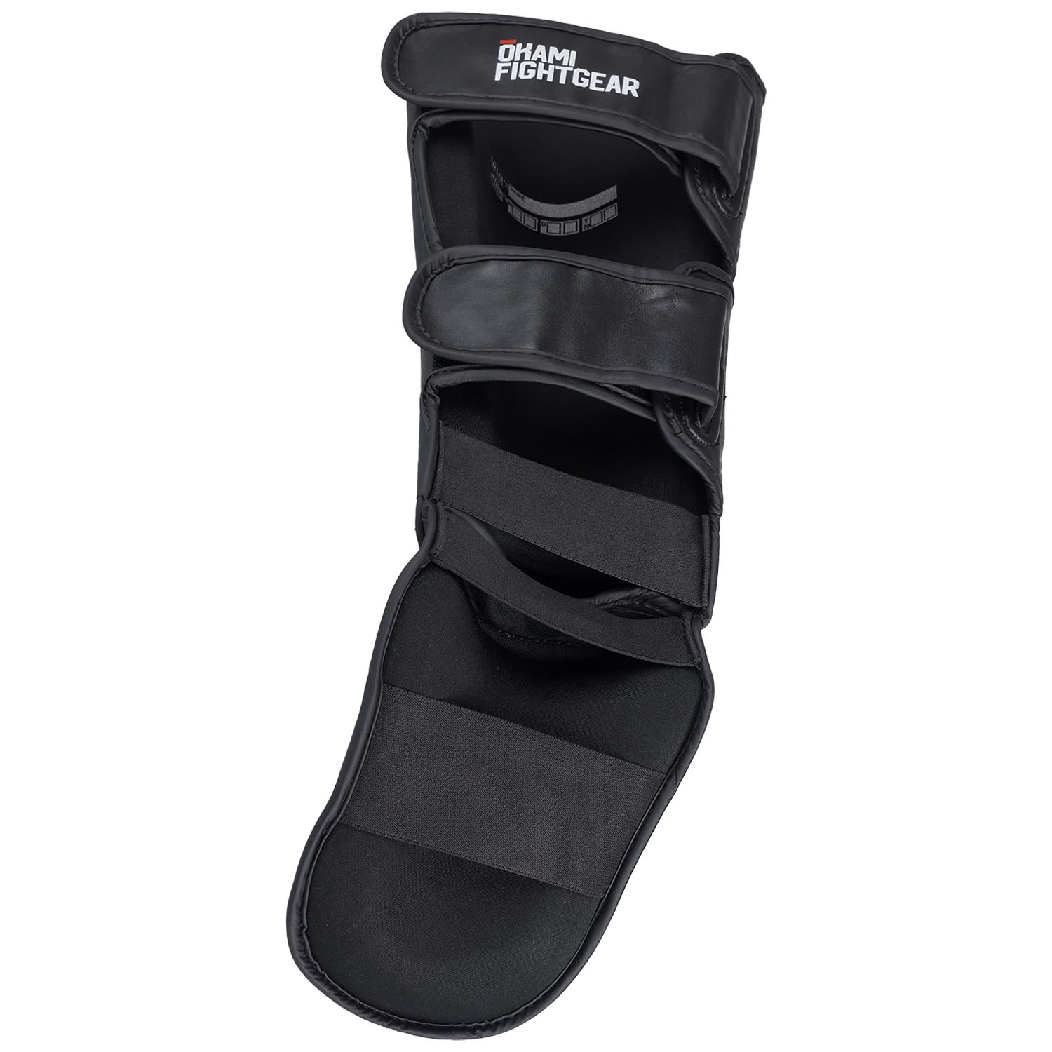 OKAMI Shin Guards, Competitor V2, black, XL