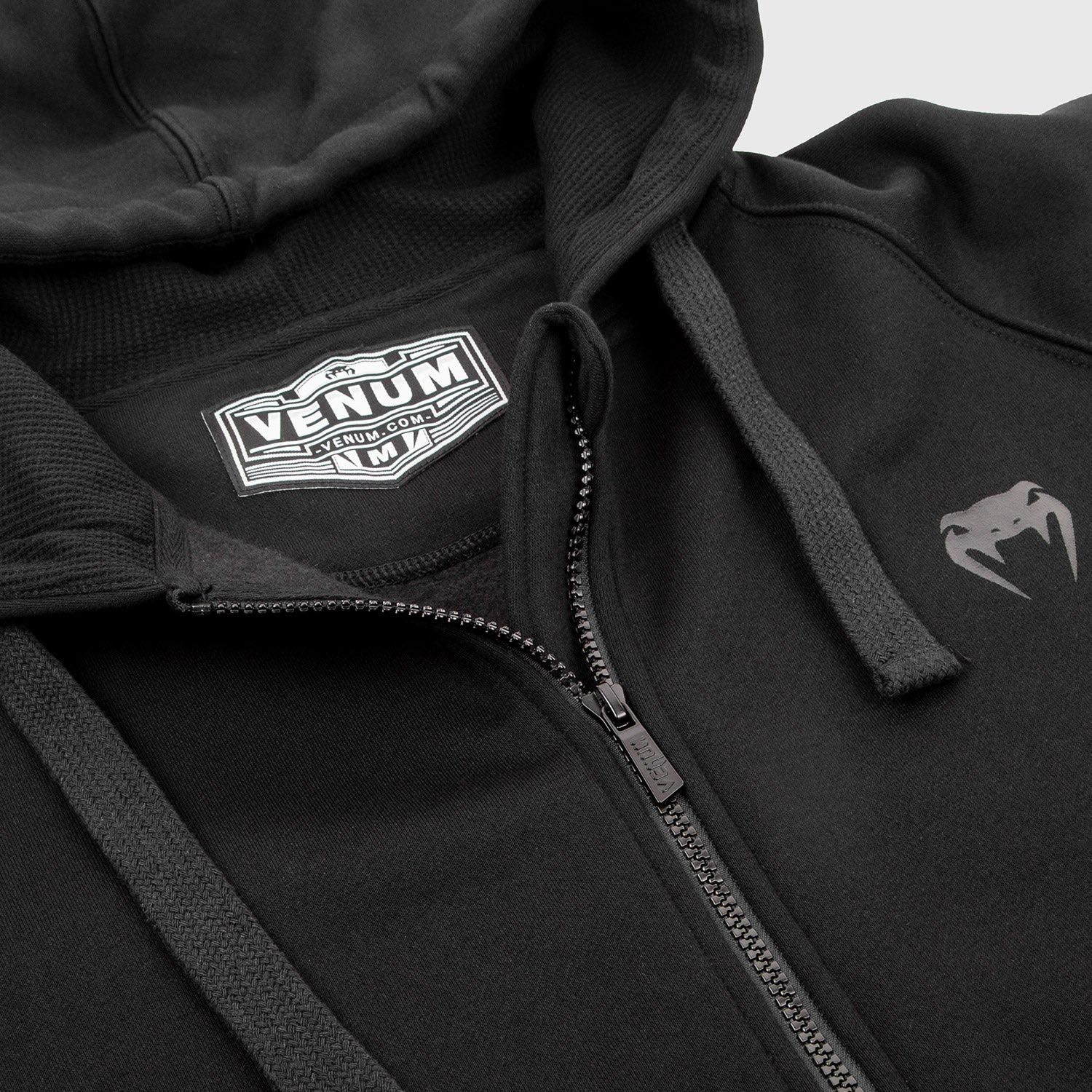 VENUM Zip Hoody, Contender 3.0, black-black, M