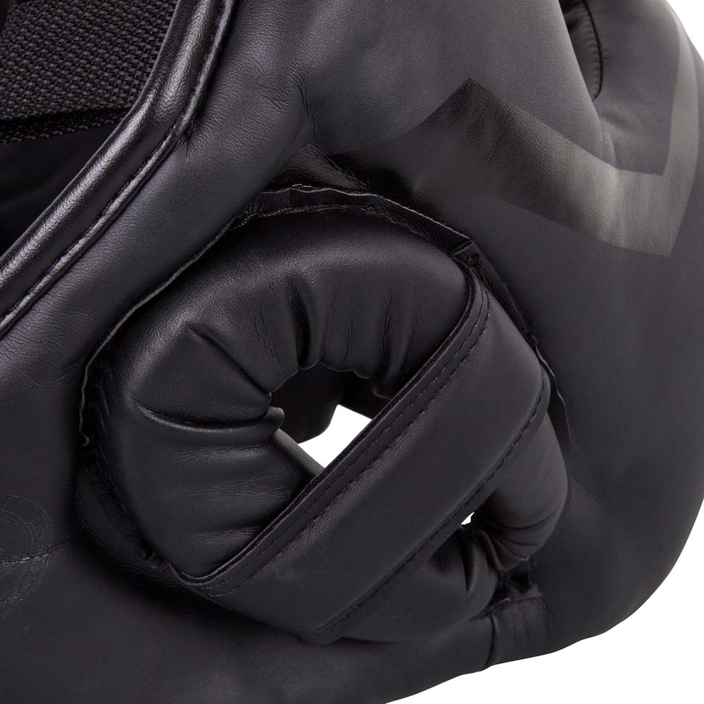 VENUM Headguard, Iron, Elite, black-matt